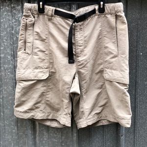 The North Face Mens Hiking Shorts pant cargo khaki